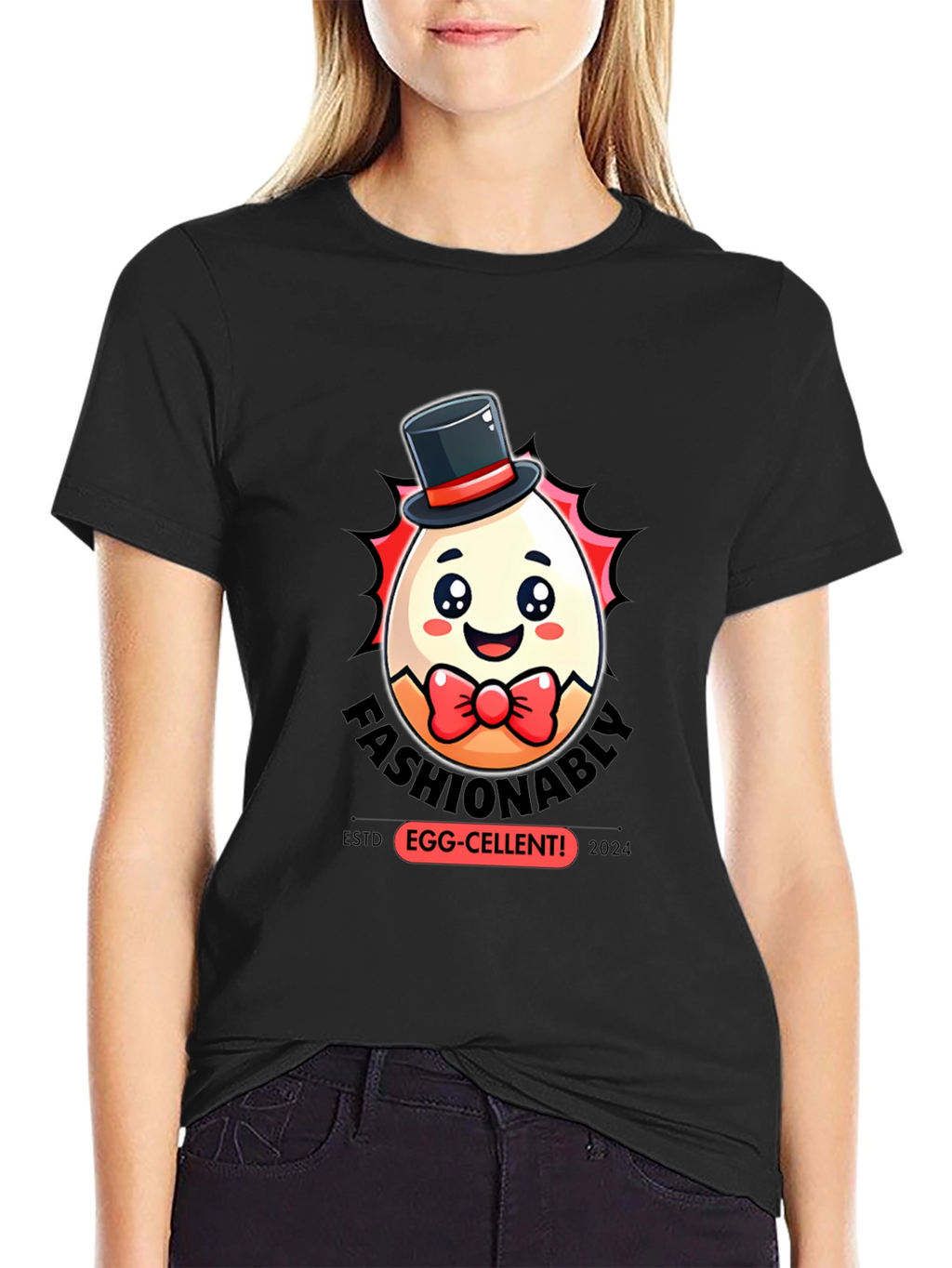 Fashionably Egg-cellent Graphic Tee