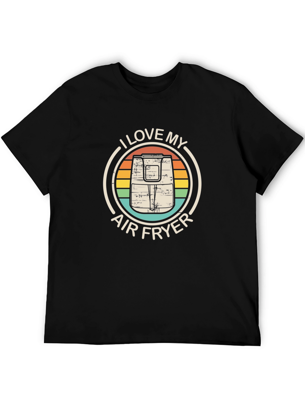 I Love My Air Fryer T-Shirt Retro Design