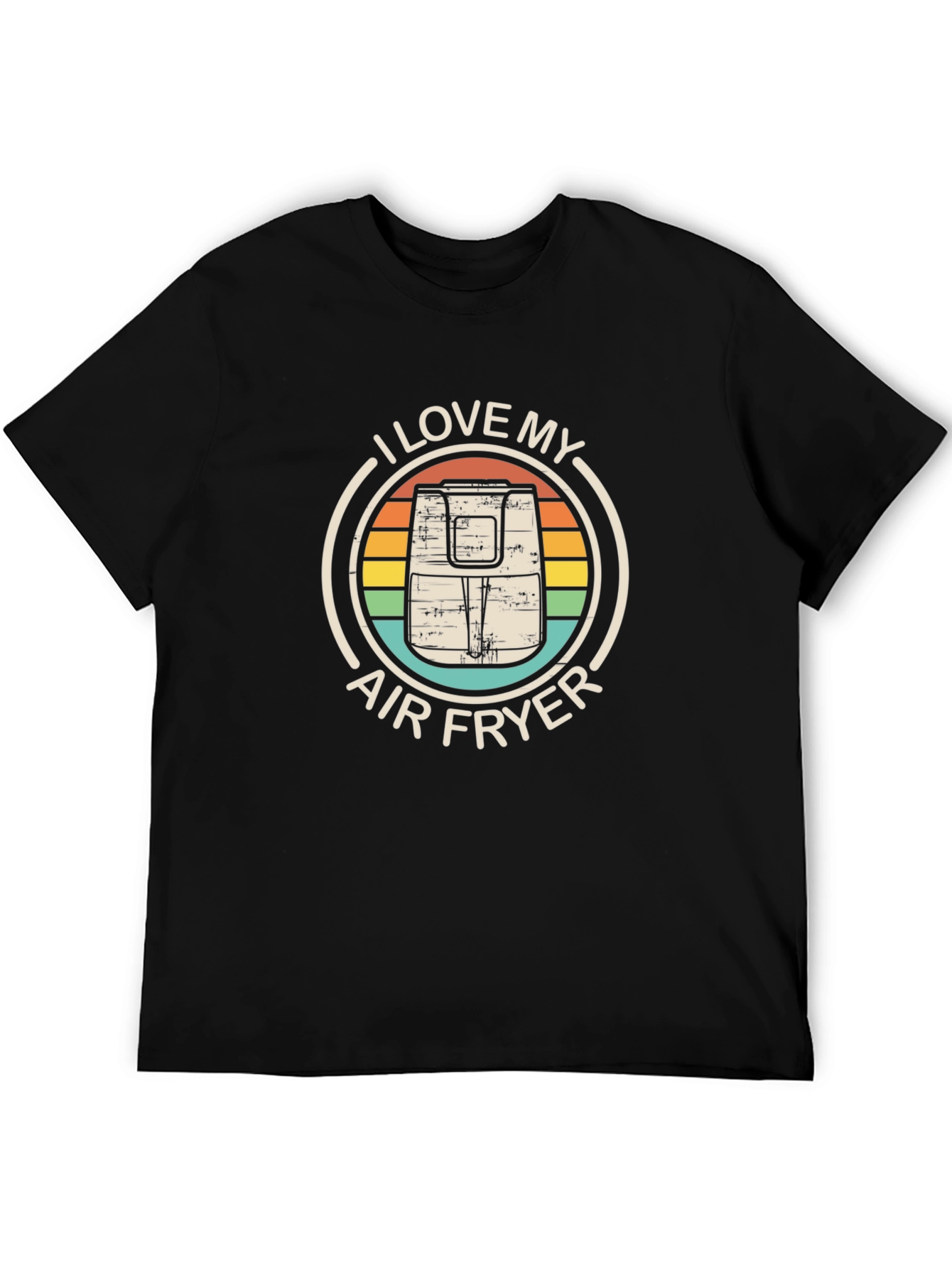I Love My Air Fryer T-Shirt Retro Design