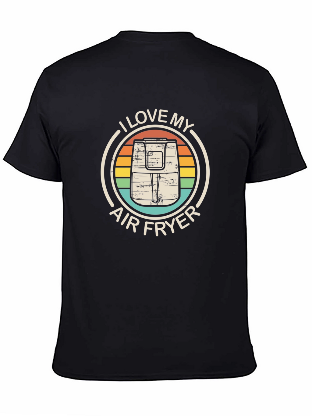 I Love My Air Fryer T-Shirt Retro Design
