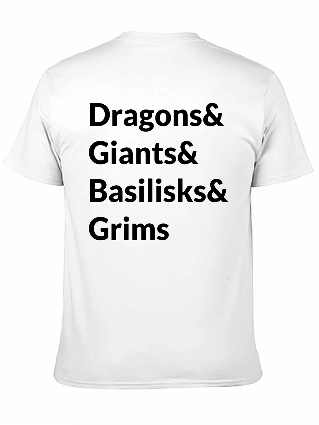 Dragons & Giants T-Shirt - Fantasy Creature Tee