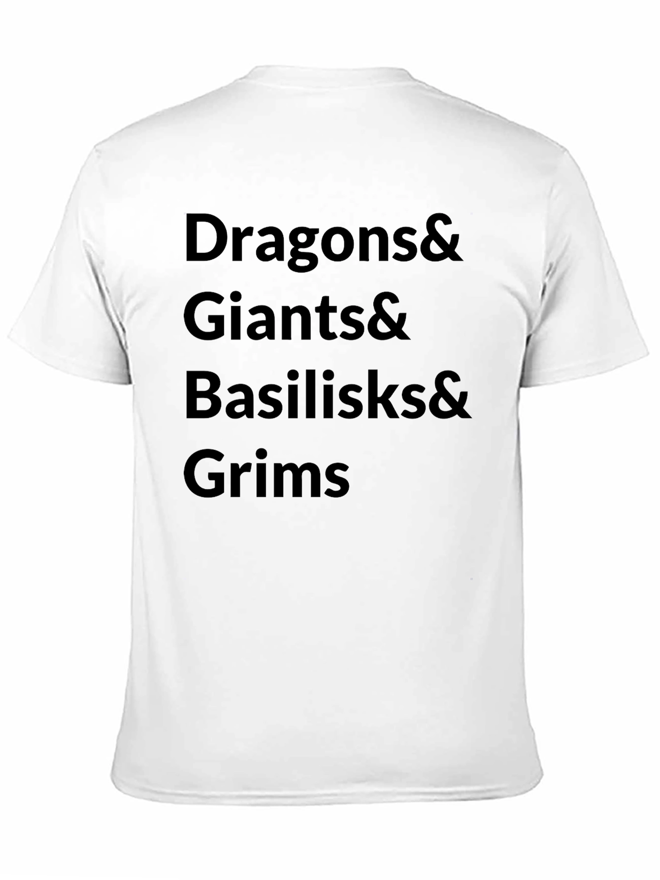 Dragons & Giants T-Shirt - Fantasy Creature Tee