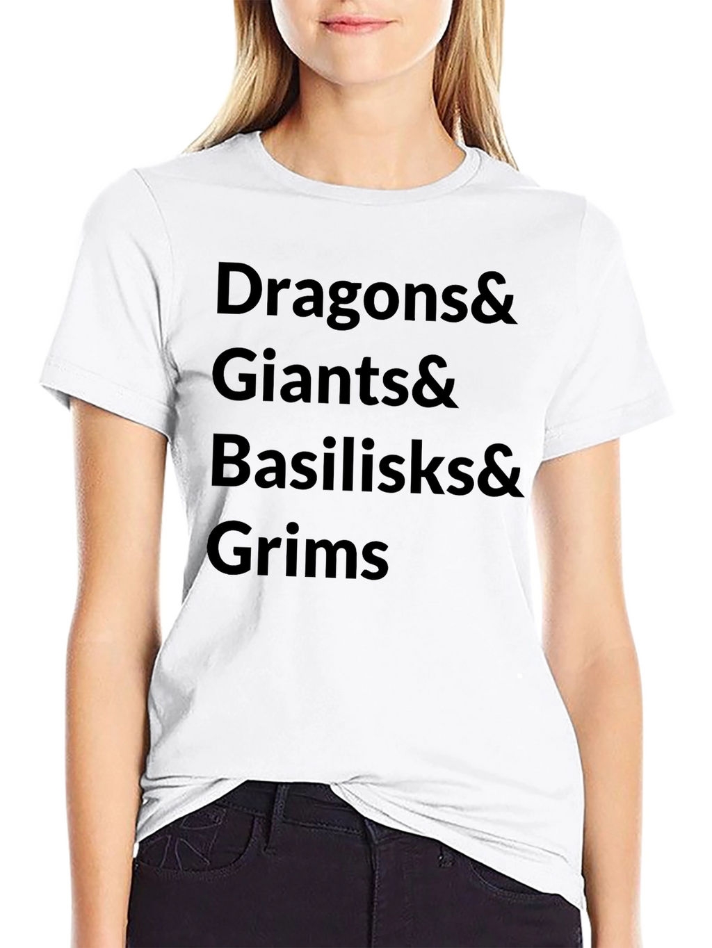 Dragons & Giants T-Shirt - Fantasy Creature Tee
