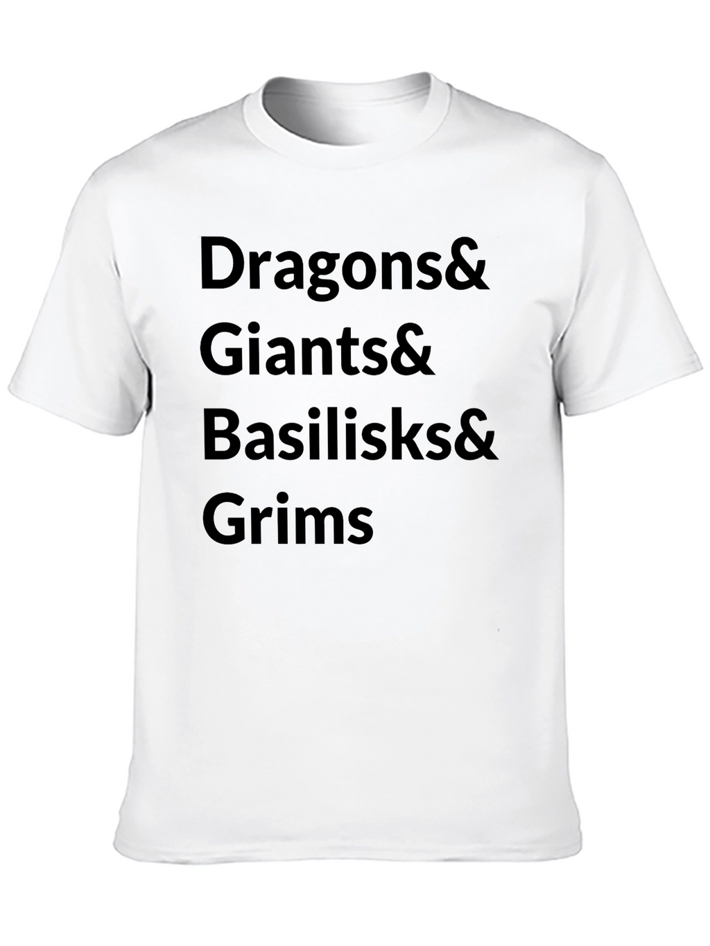 Dragons & Giants T-Shirt - Fantasy Creature Tee