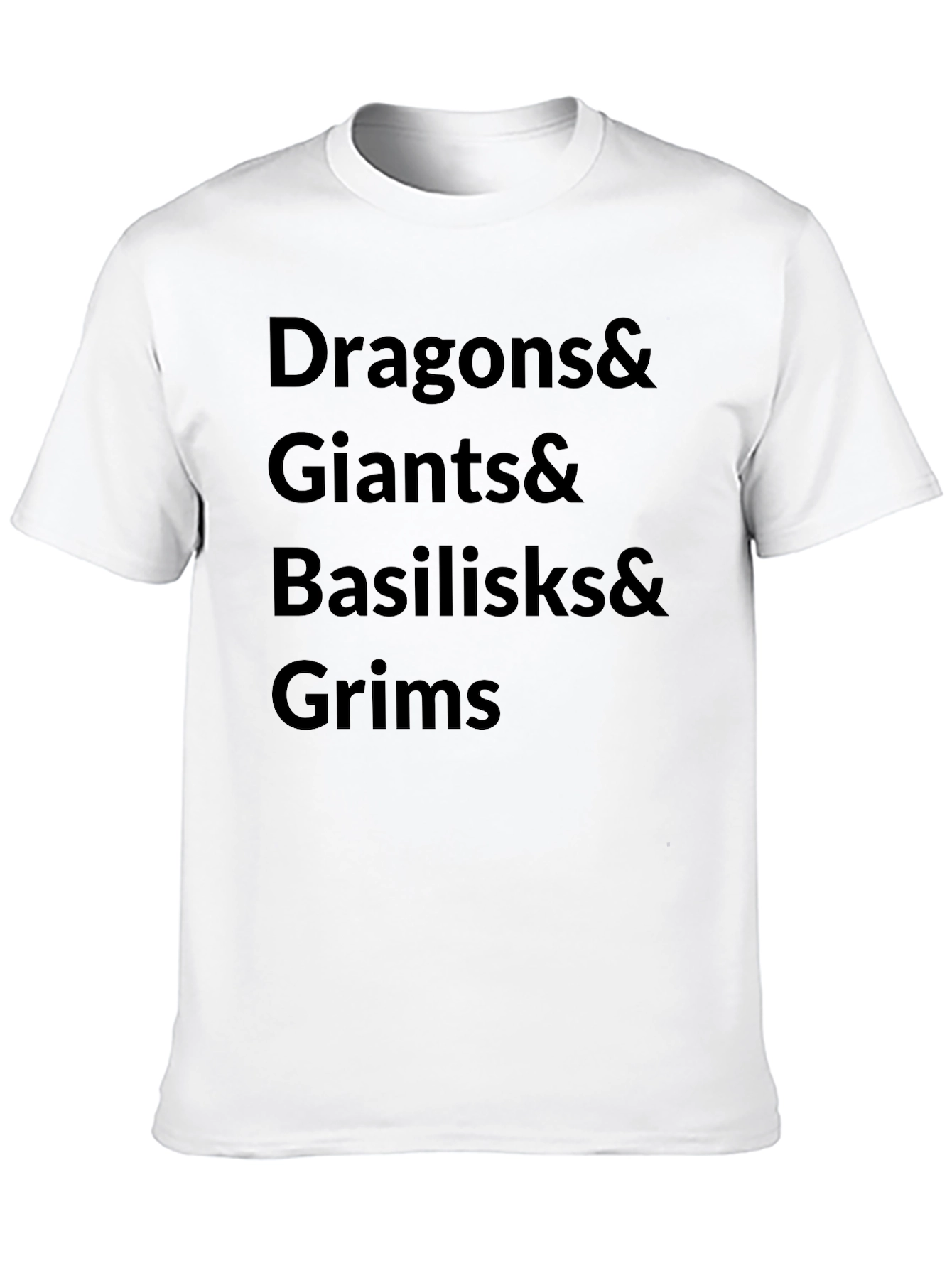 Dragons & Giants T-Shirt - Fantasy Creature Tee