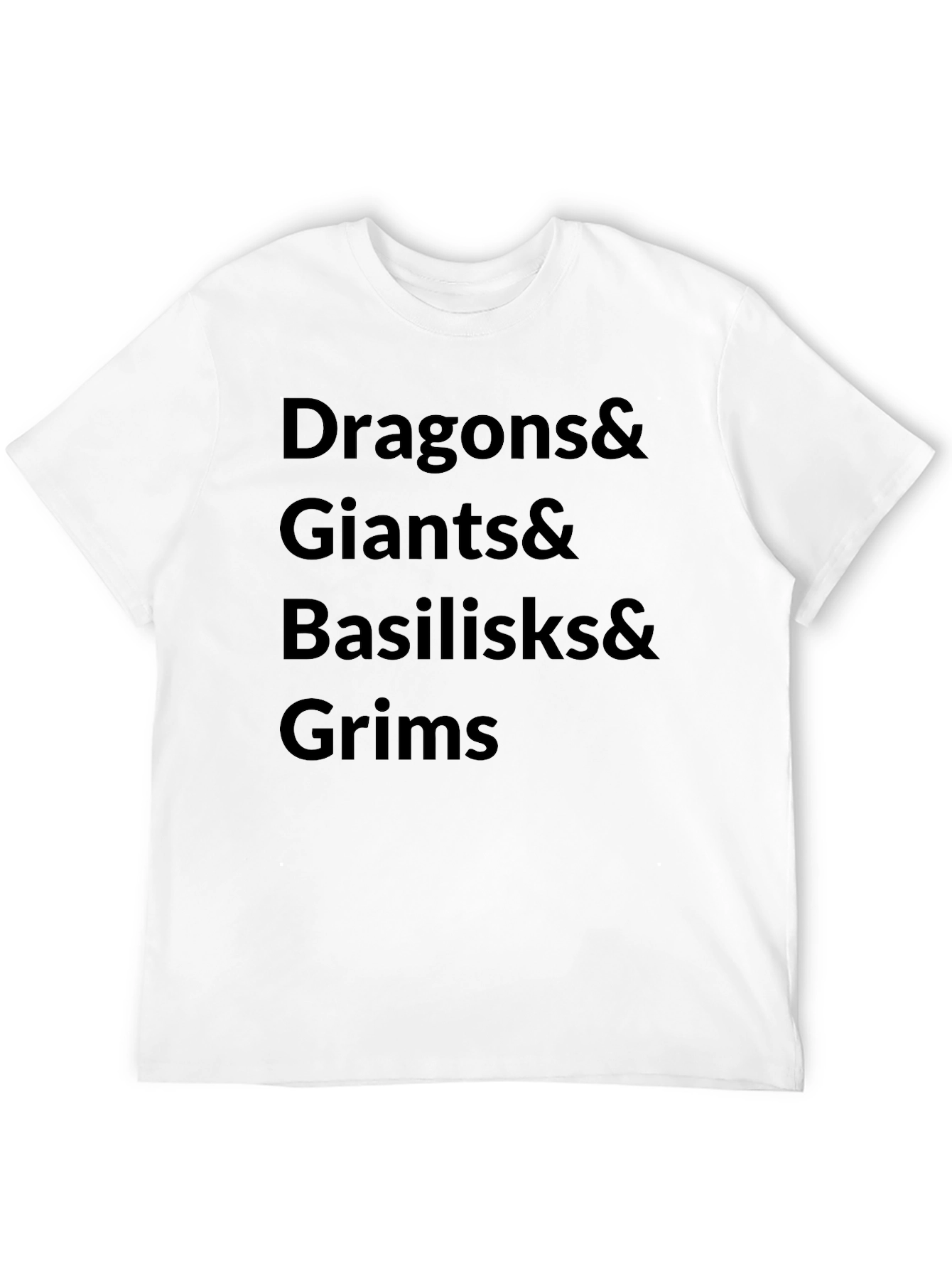 Dragons & Giants T-Shirt - Fantasy Creature Tee