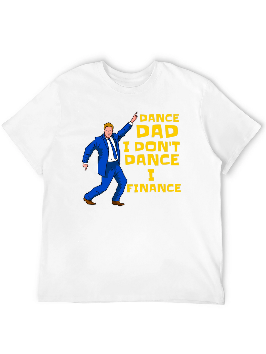 Dance Dad Finance Black T-Shirt
