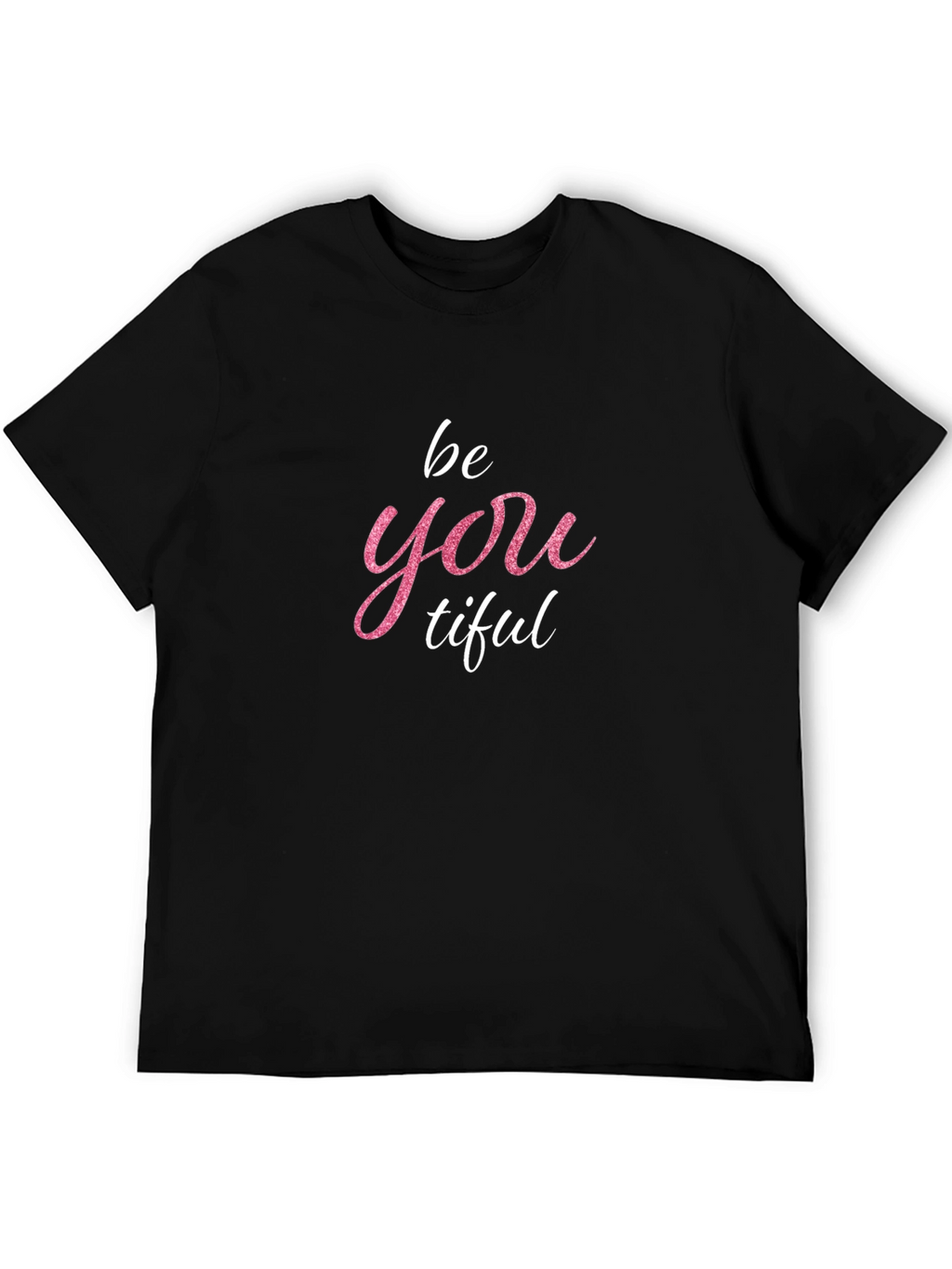 Be-YOU-tiful Black Graphic Tee