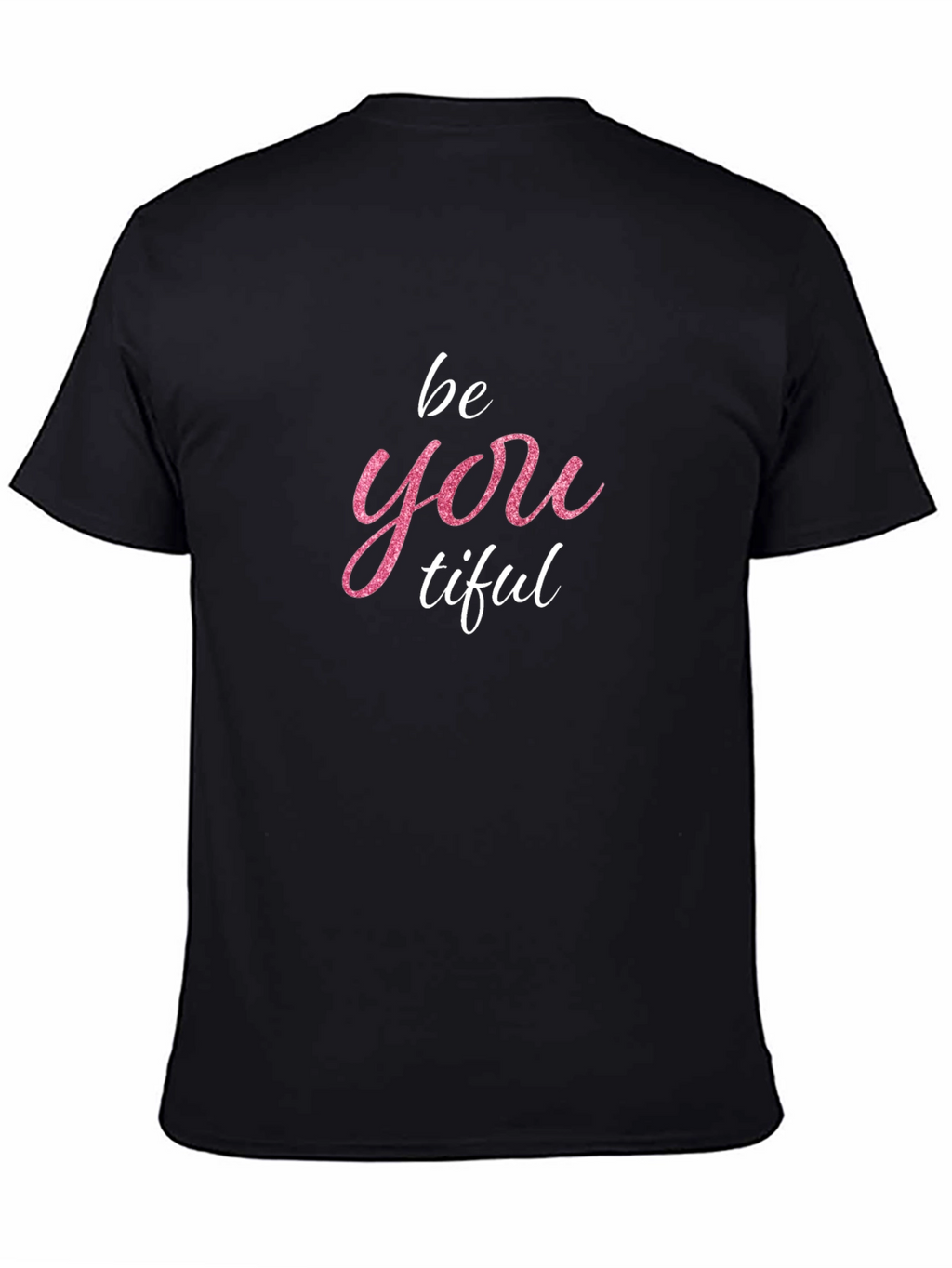 Be-YOU-tiful Black Graphic Tee