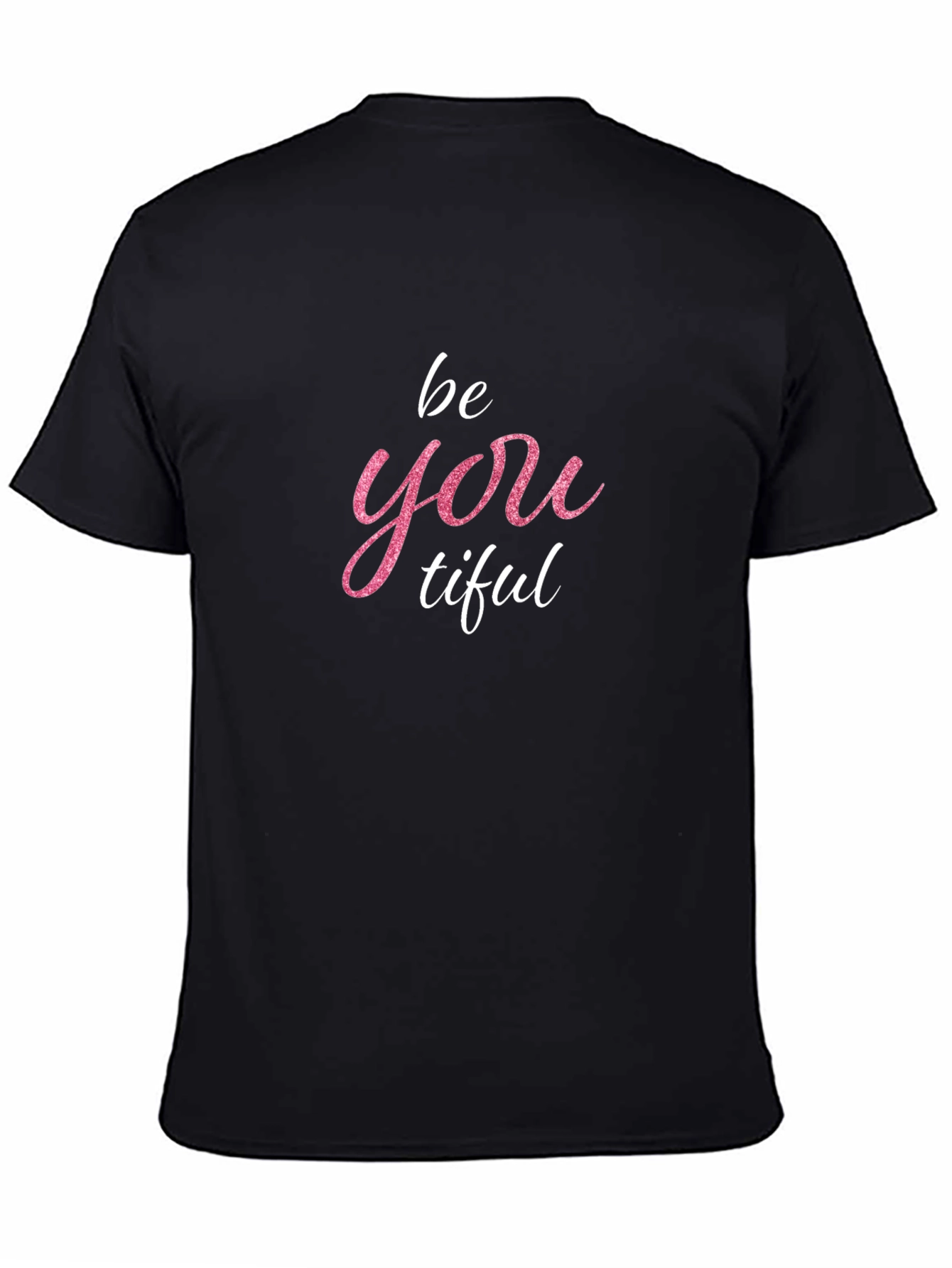 Be-YOU-tiful Black Graphic Tee