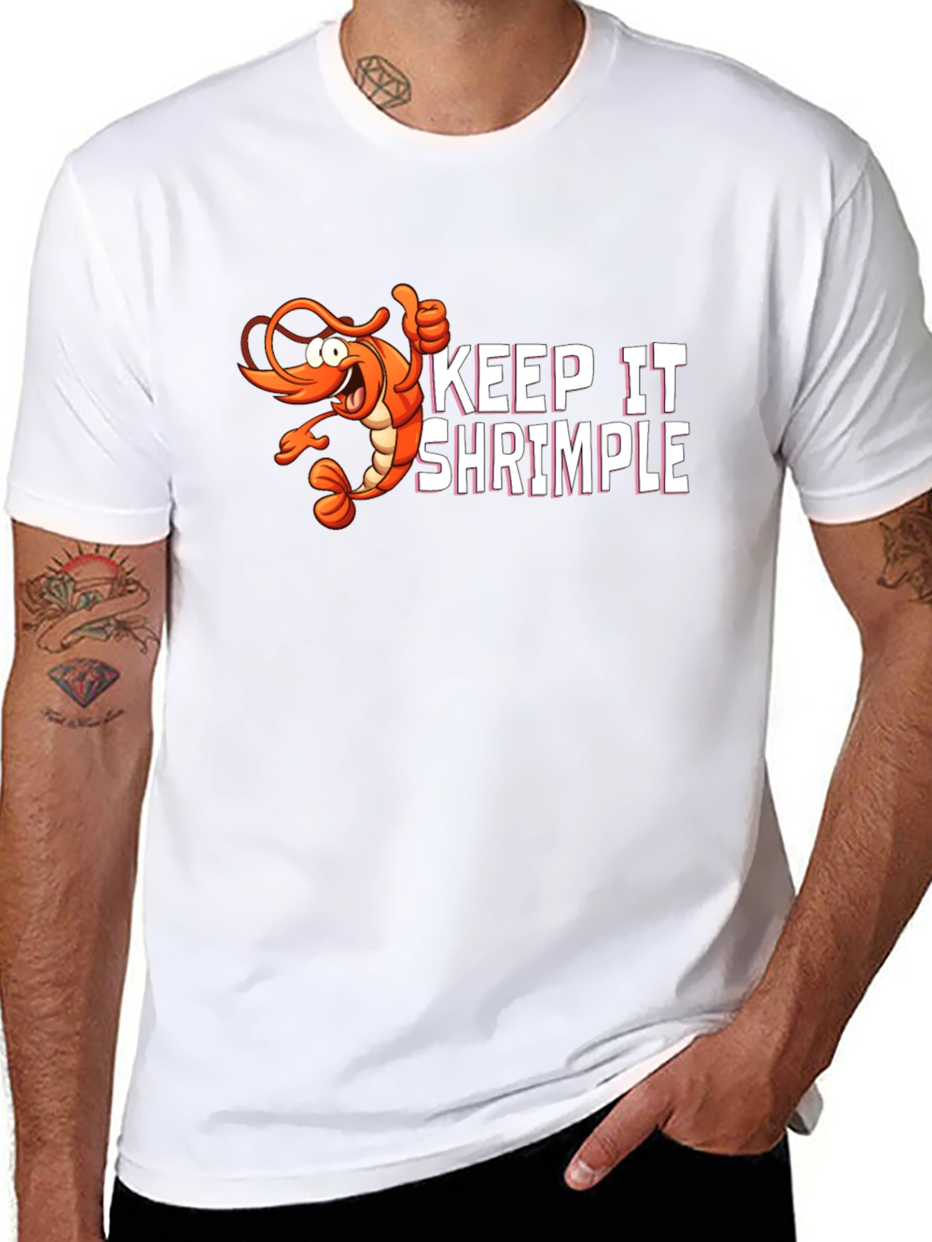 Keep It ShrimpLe Graphic T-Shirt