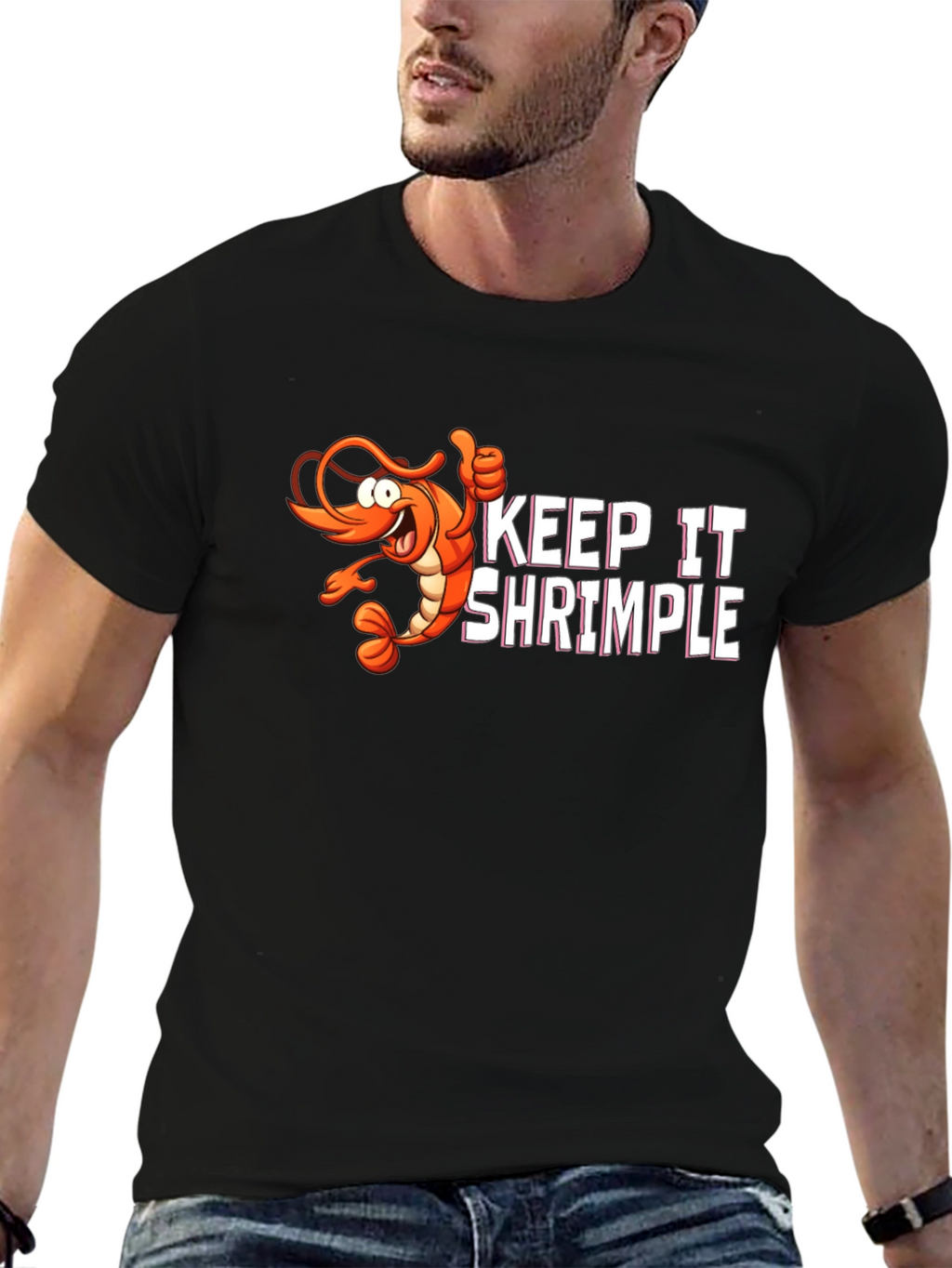 Keep It ShrimpLe Graphic T-Shirt