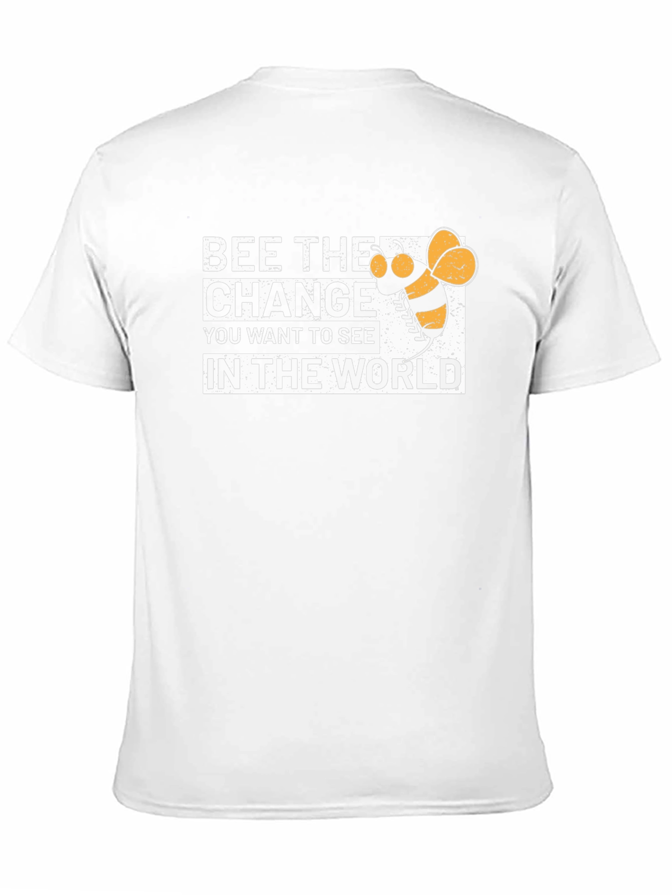 Bee the Change T-Shirt - Motivational Graphic Tee