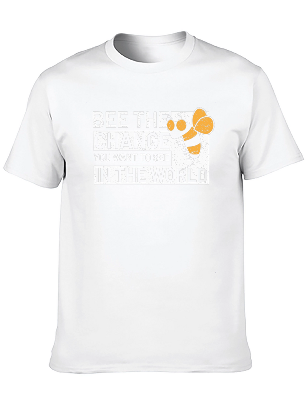 Bee the Change T-Shirt - Motivational Graphic Tee