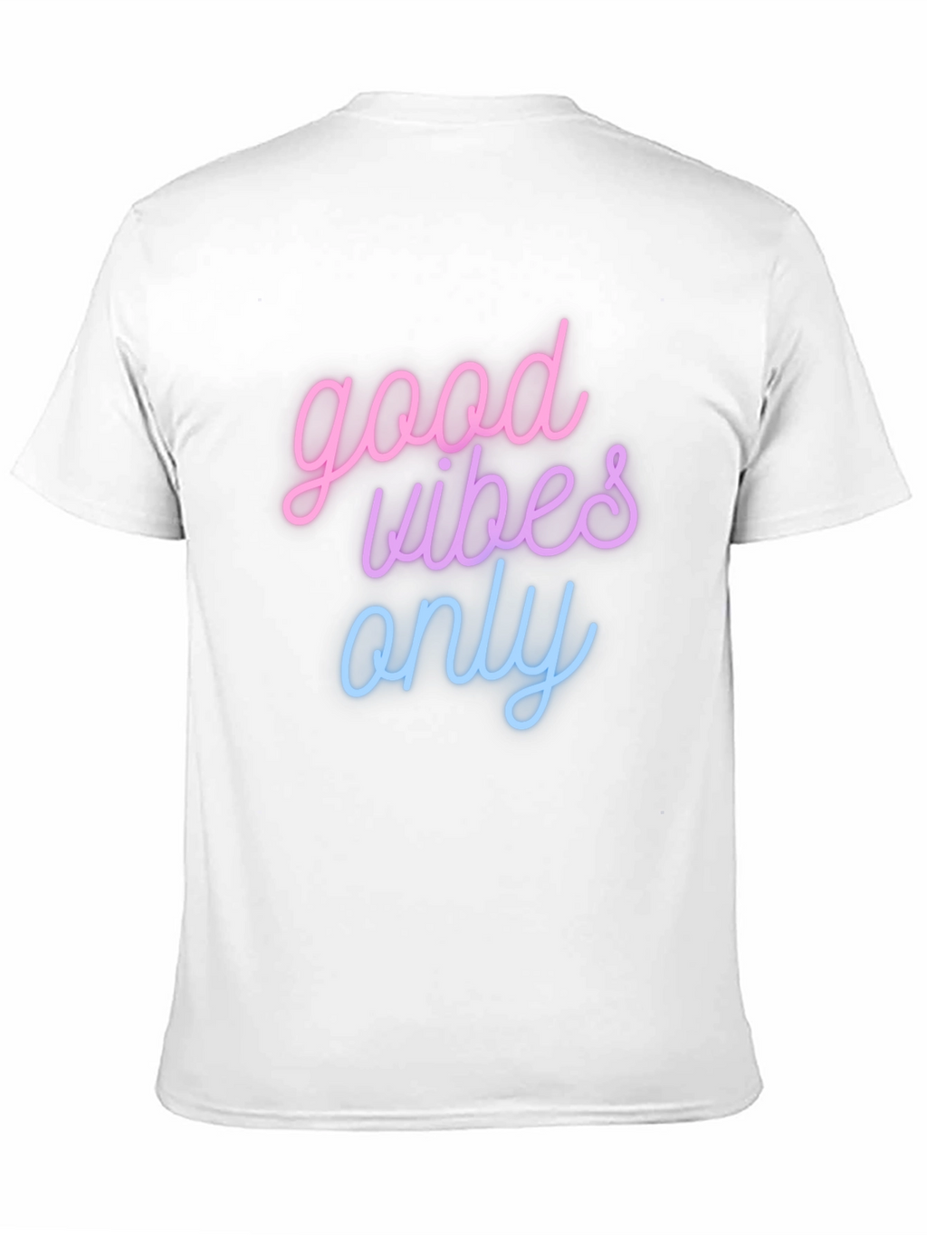 Good Vibes Only T-Shirt - Black Casual Tee