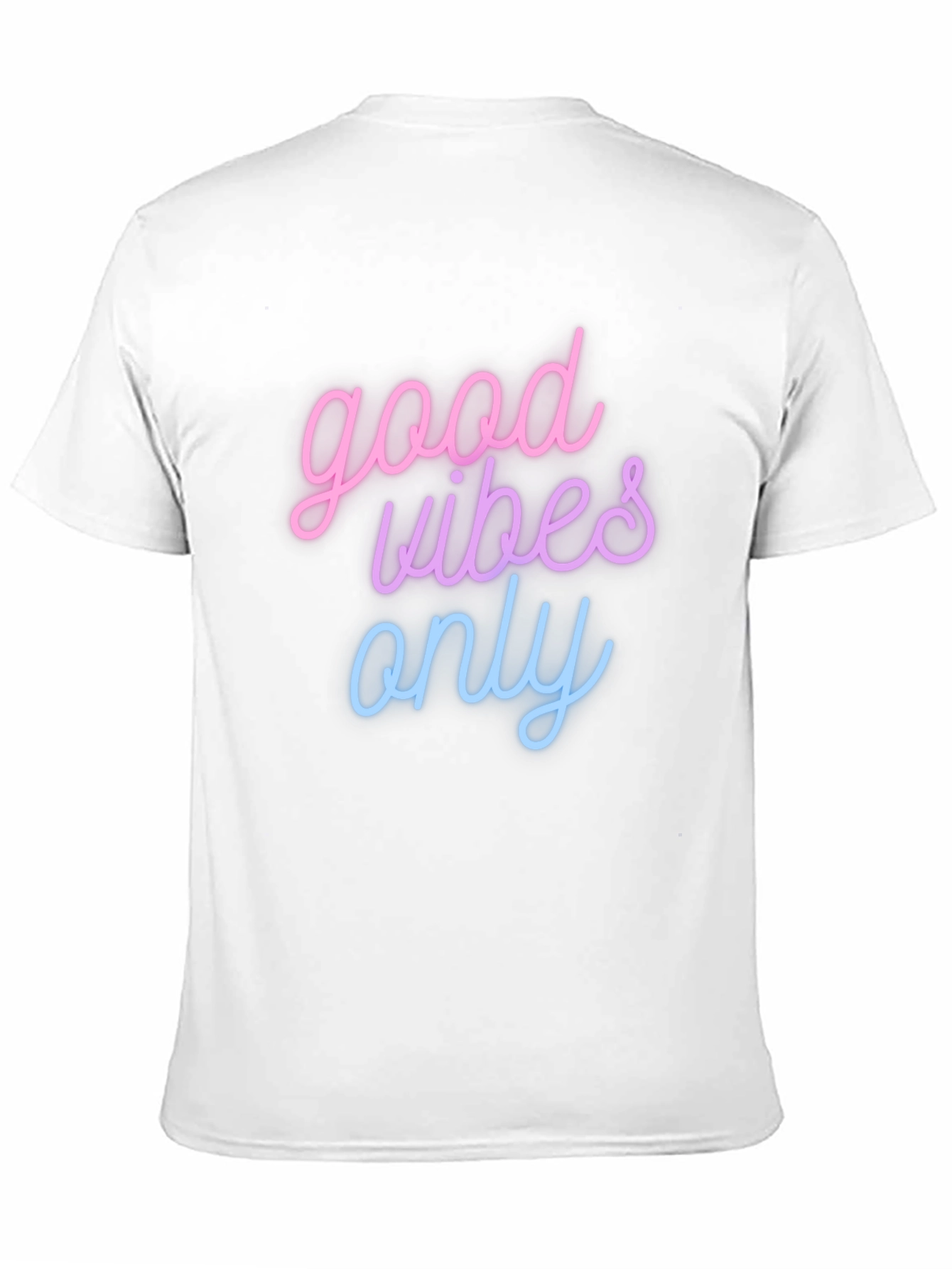 Good Vibes Only T-Shirt - Black Casual Tee