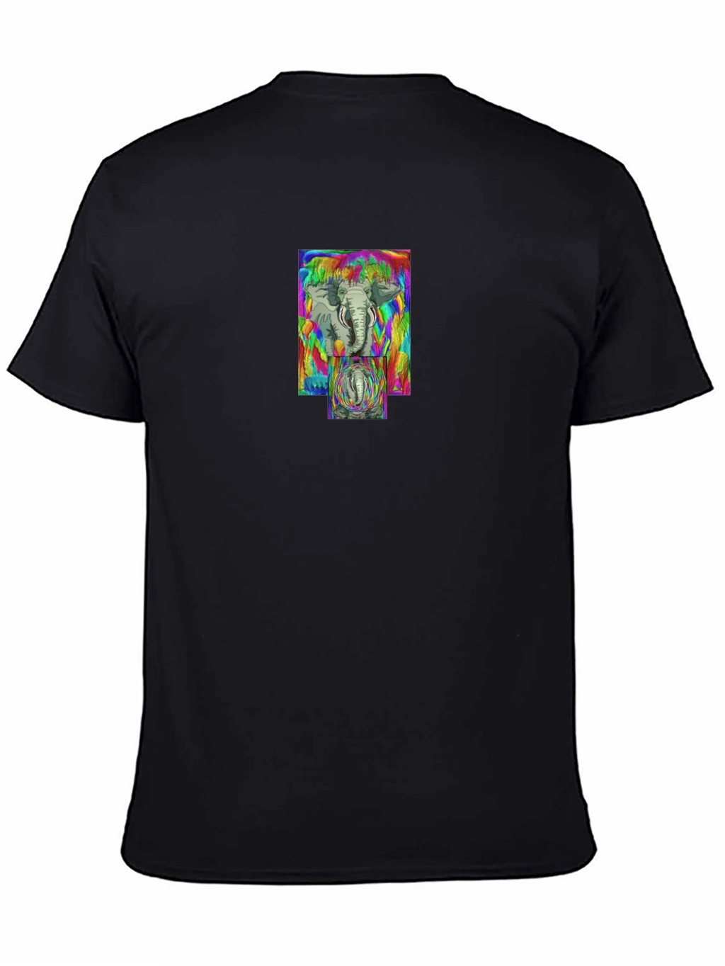 Psychedelic Elephant Graphic Tee