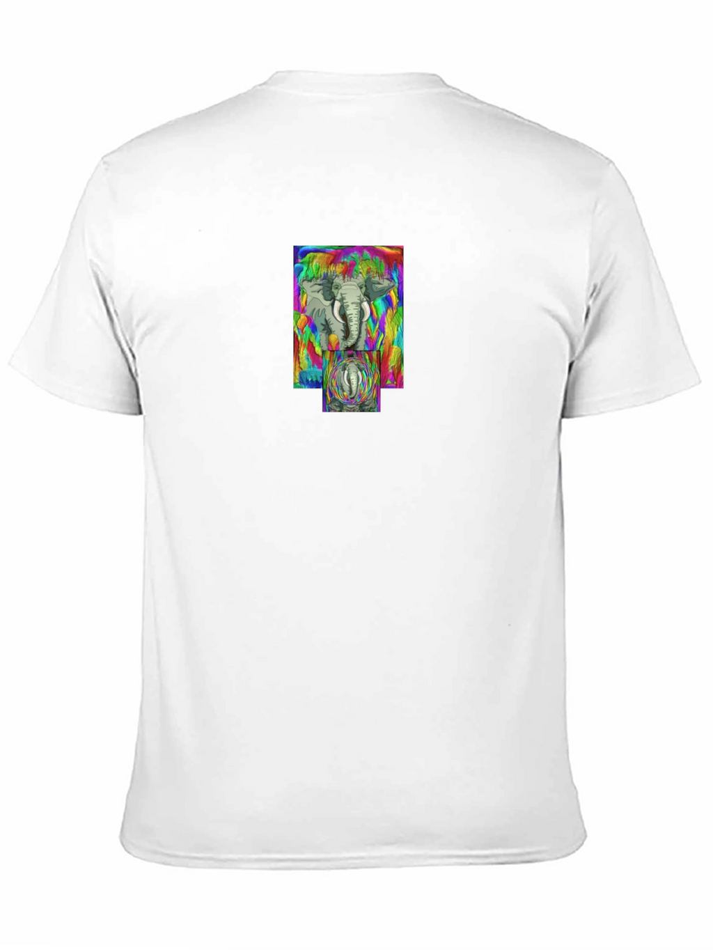Psychedelic Elephant Graphic Tee