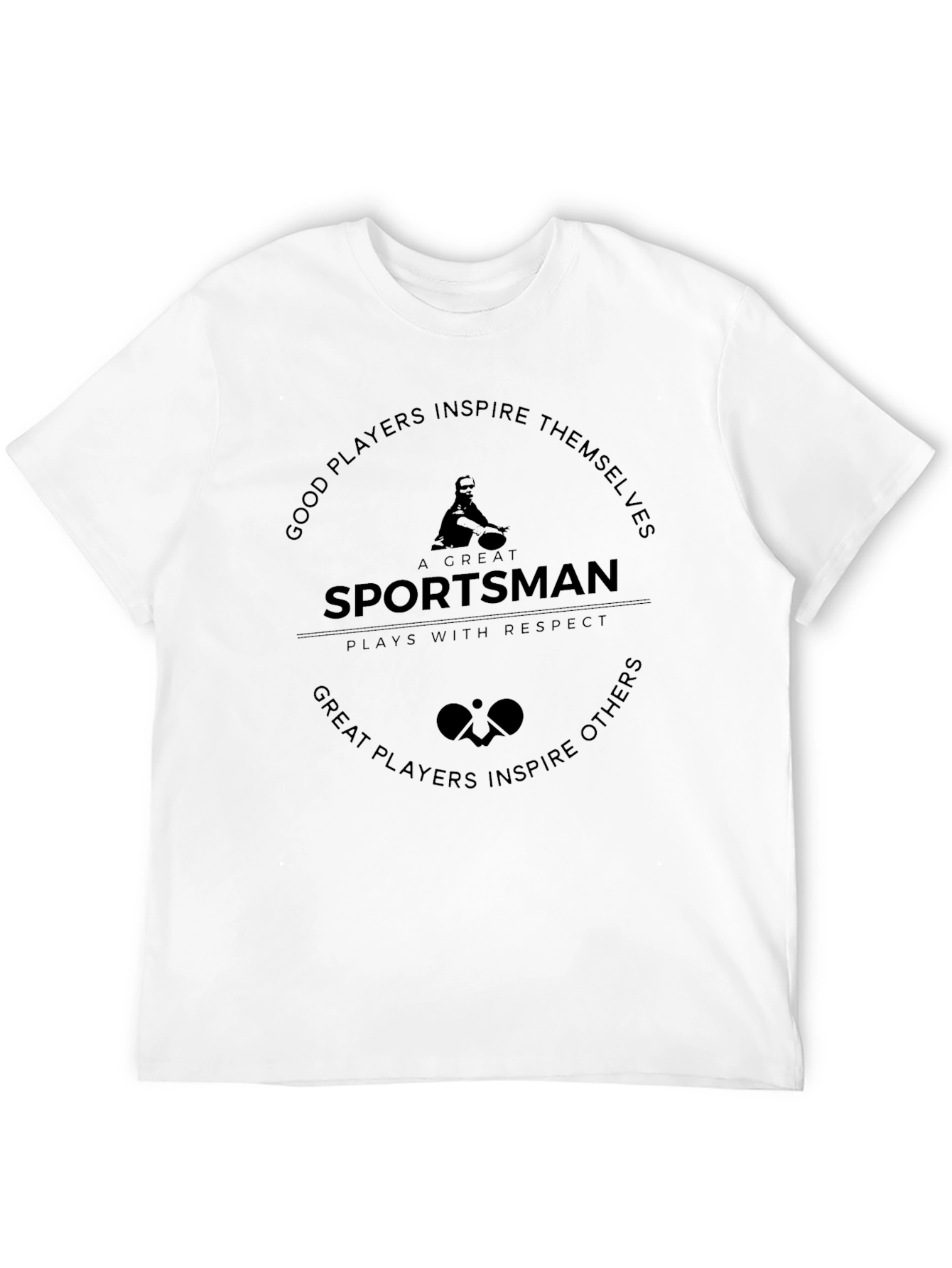 Sportsman Table Tennis Graphic Tee