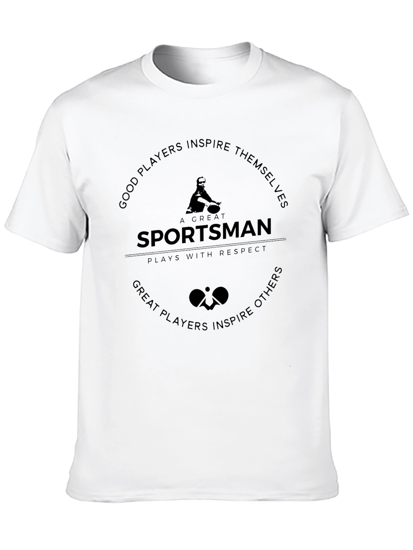 Sportsman Table Tennis Graphic Tee