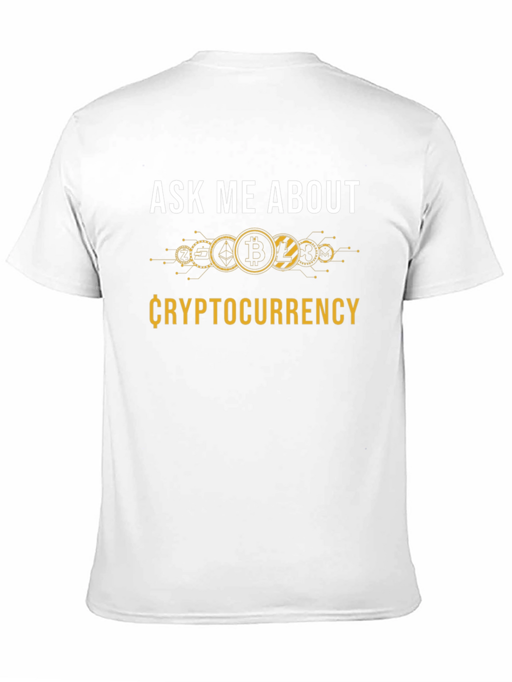 Ask Me About Cryptocurrency Black T-Shirt