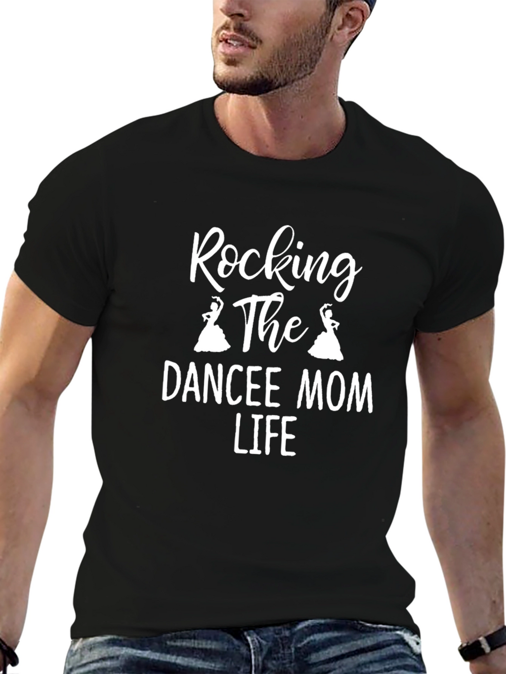Rocking Dance Mom Life Graphic Tee