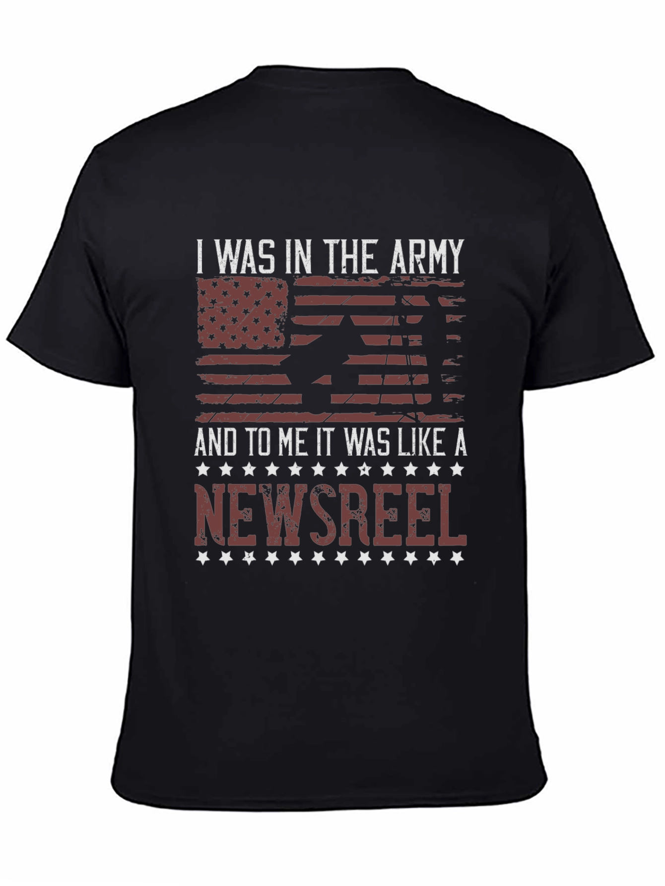Army Veteran Graphic T-Shirt