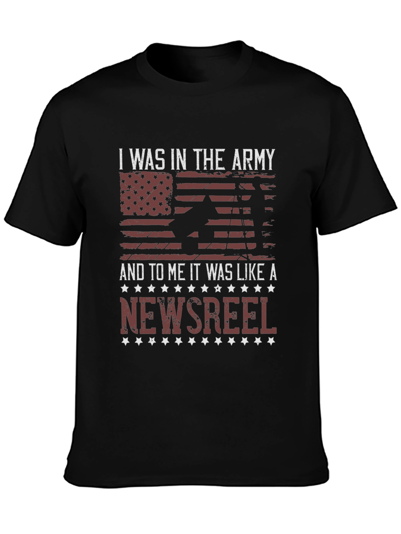 Army Veteran Graphic T-Shirt