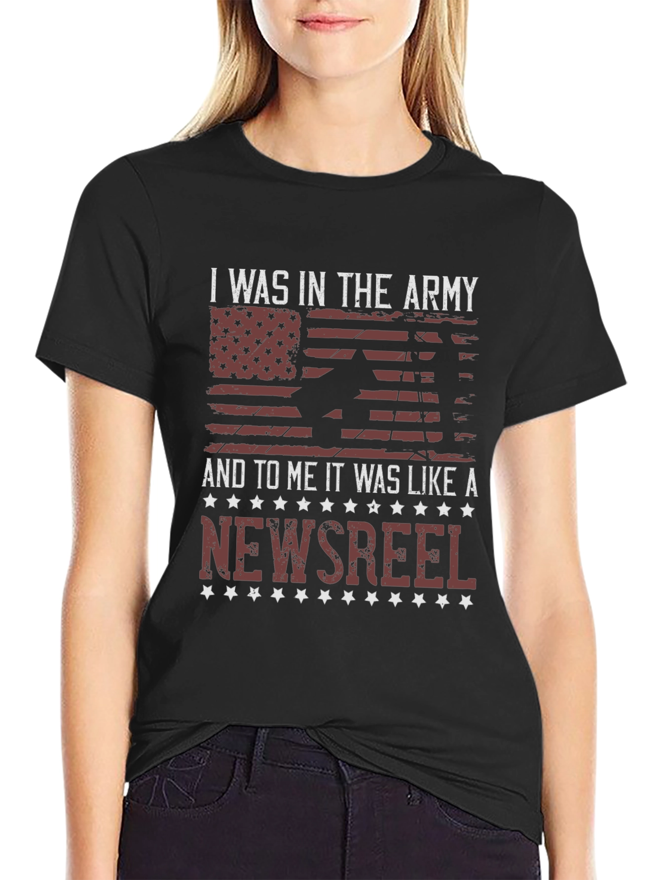 Army Veteran Graphic T-Shirt