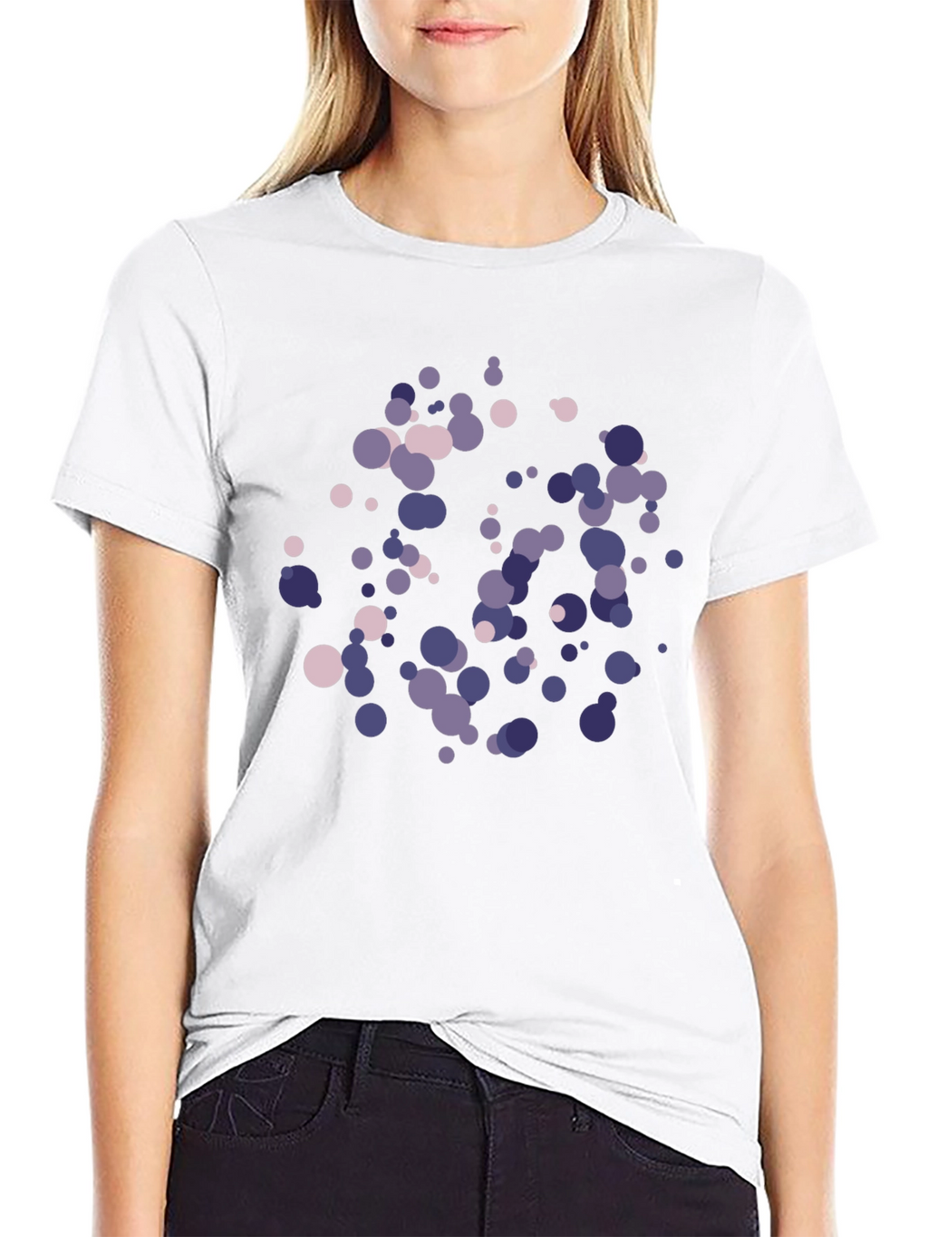 Abstract Circle Pattern Tee