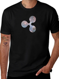 Cosmic Ripple Logo Black T-Shirt