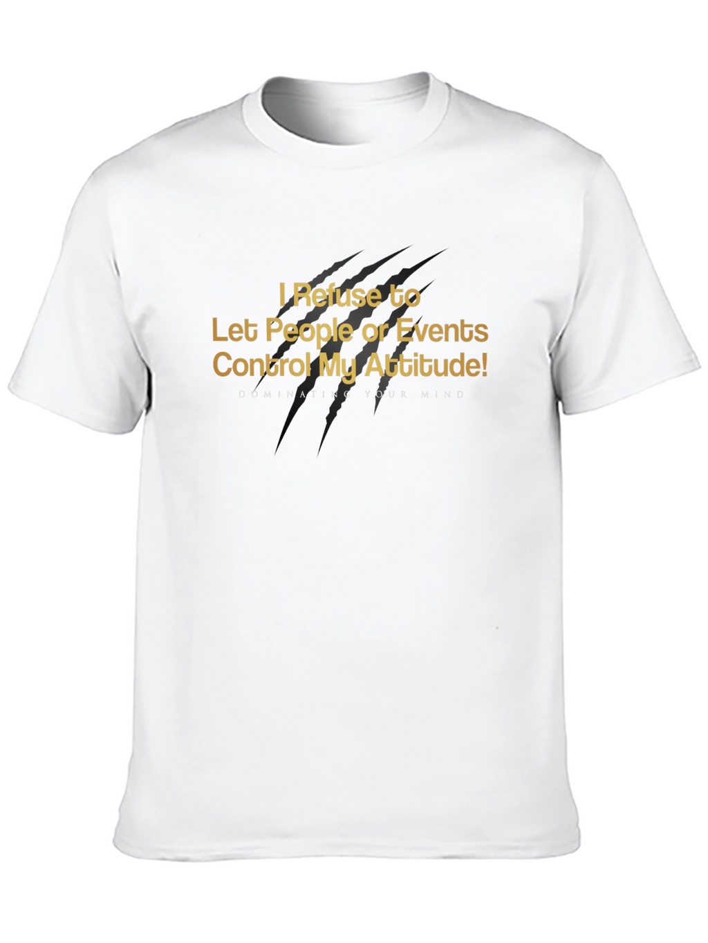 Inspirational Graphic Tee - Dominate Your Mind