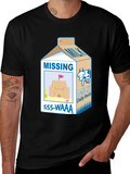 Funny Missing Milk Carton T-Shirt