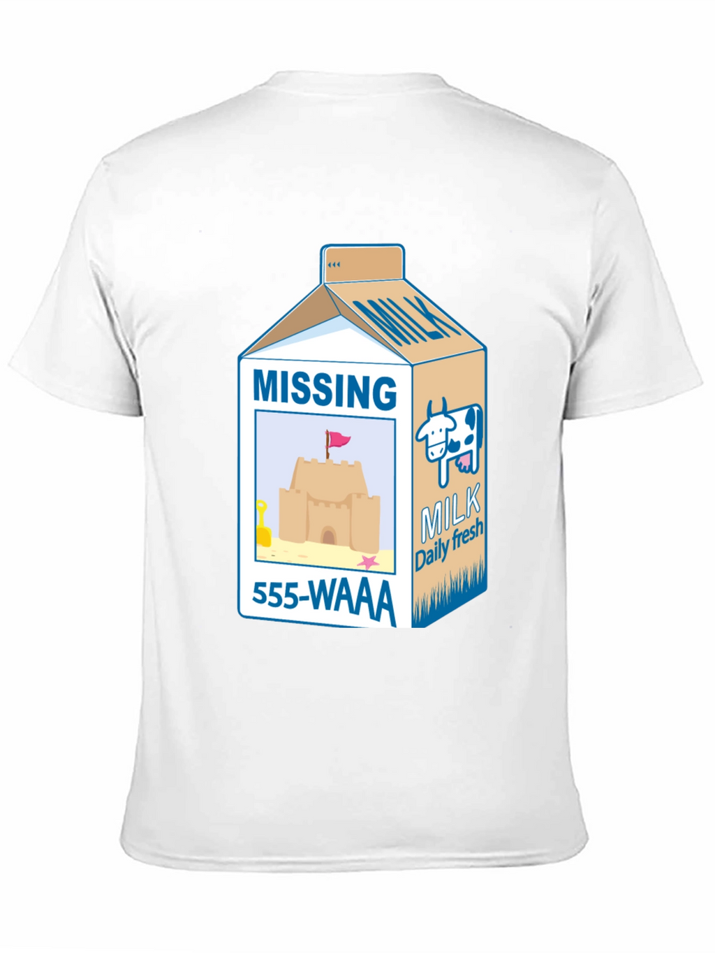 Funny Missing Milk Carton T-Shirt