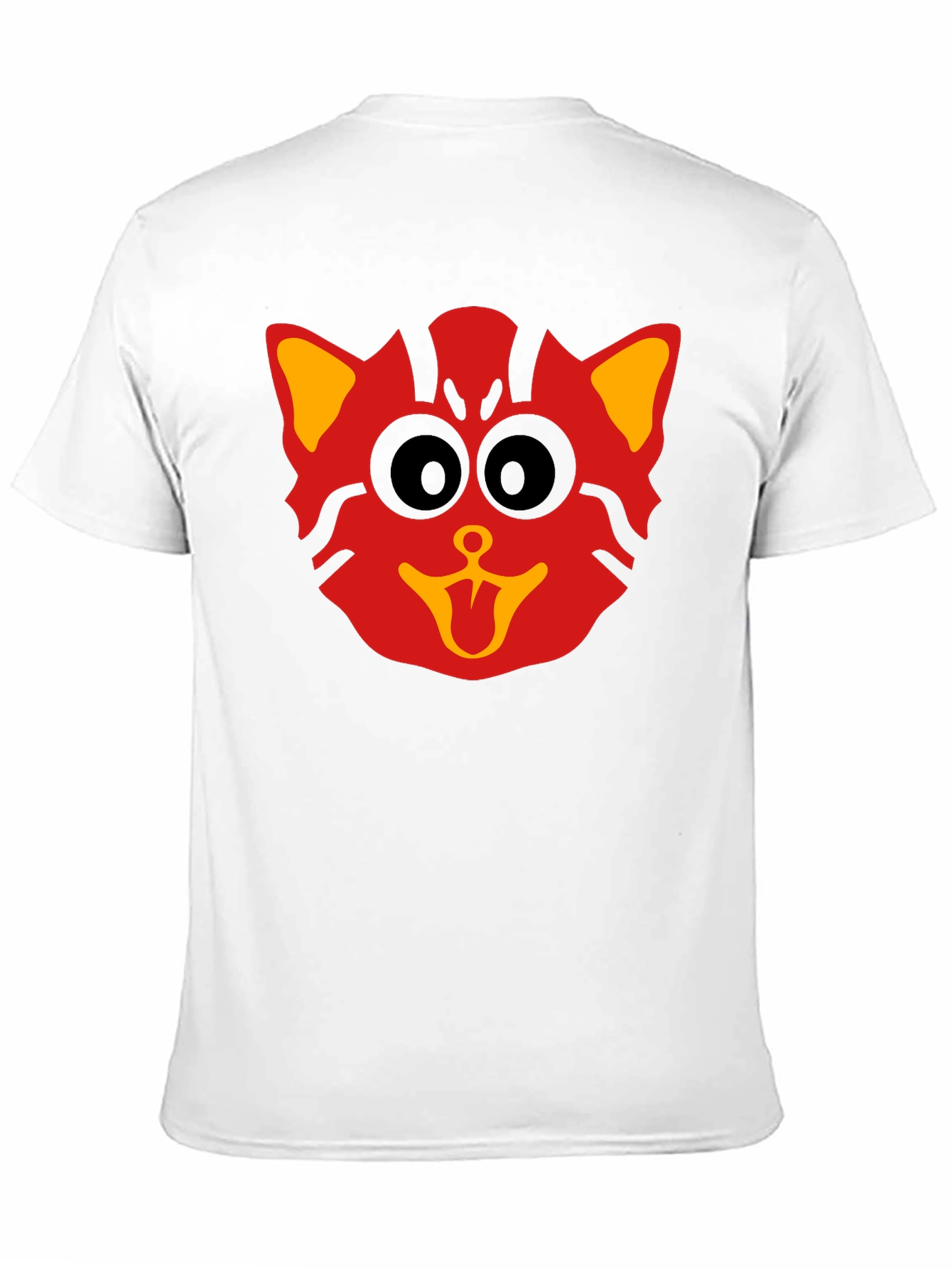 Funny Cat Graphic Tee - Black T-Shirt