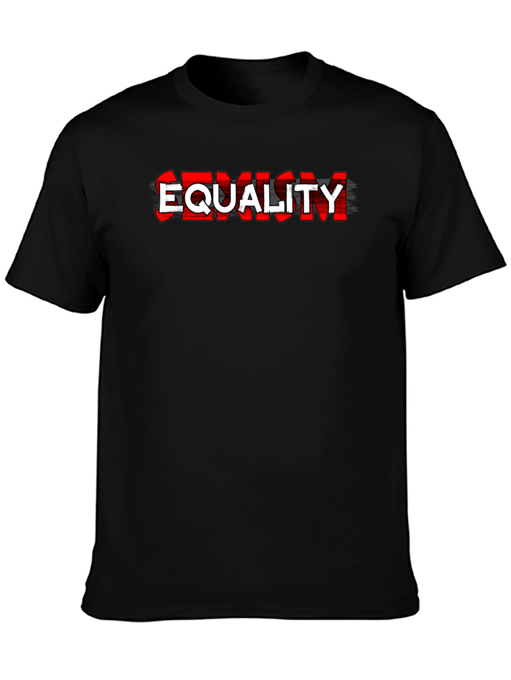 Equality T-Shirt - Red and White Graphic Tee