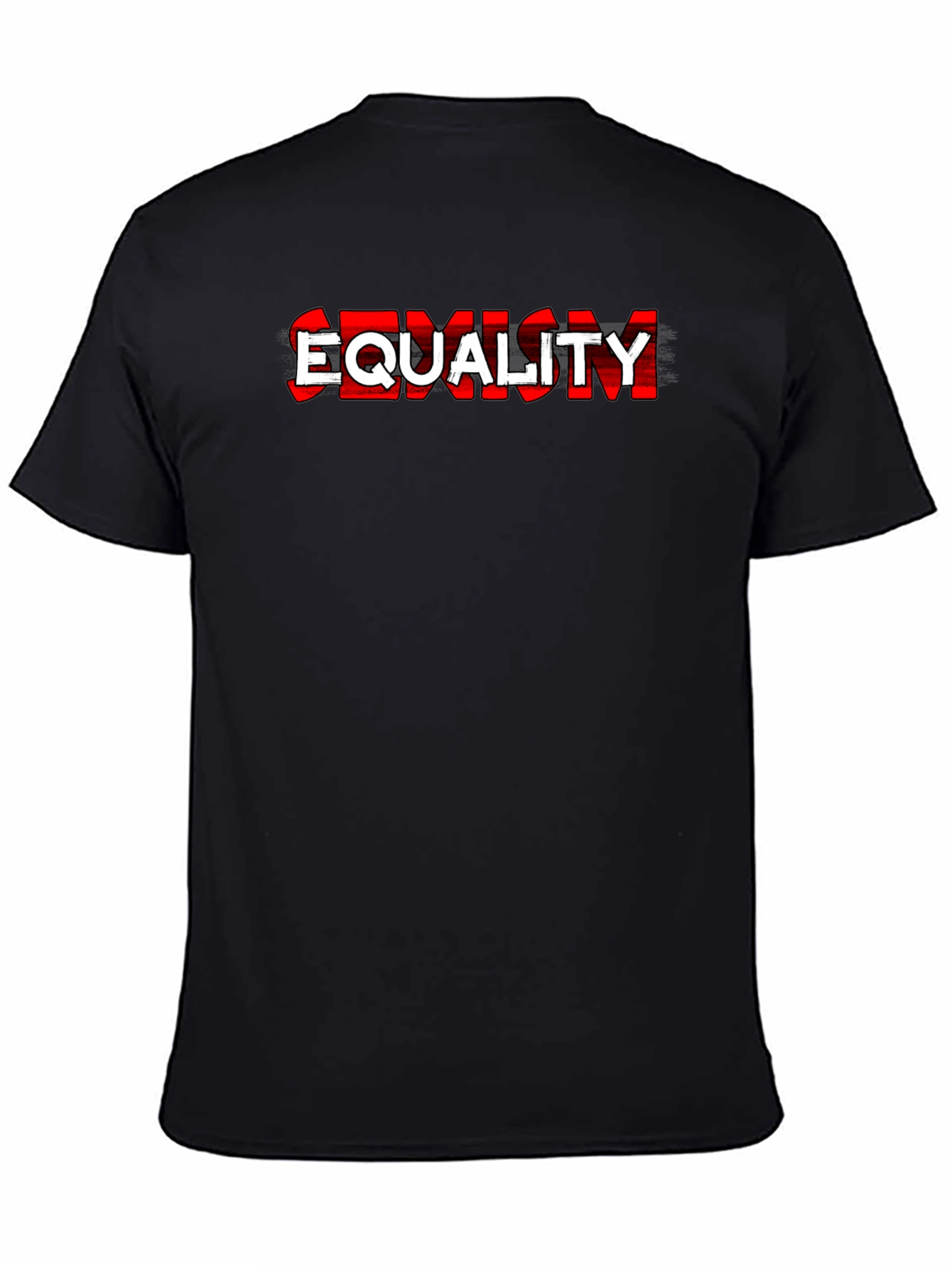 Equality T-Shirt - Red and White Graphic Tee