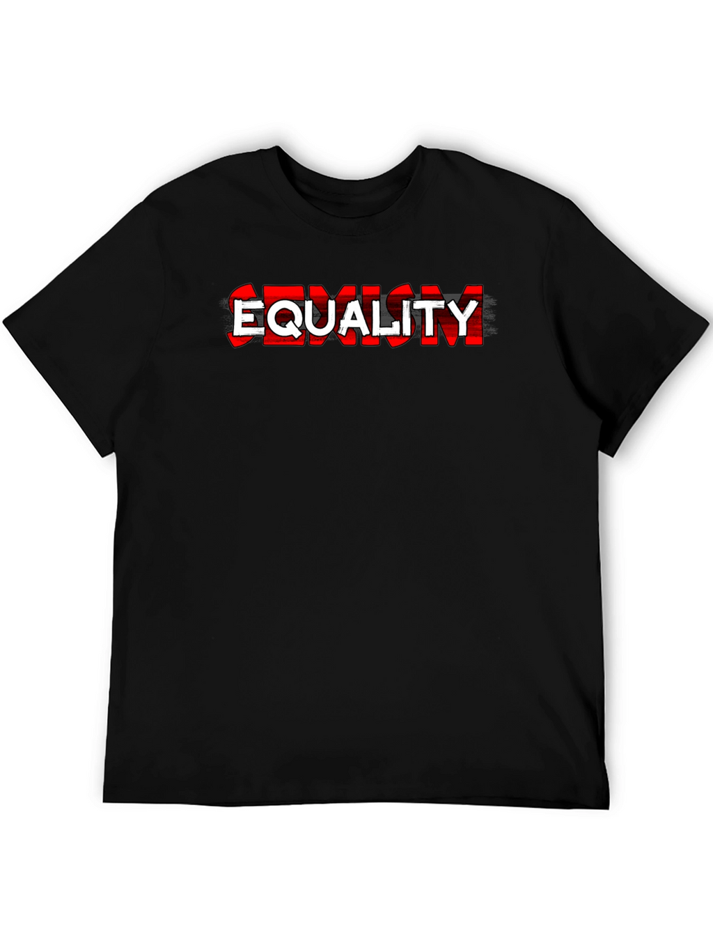 Equality T-Shirt - Red and White Graphic Tee