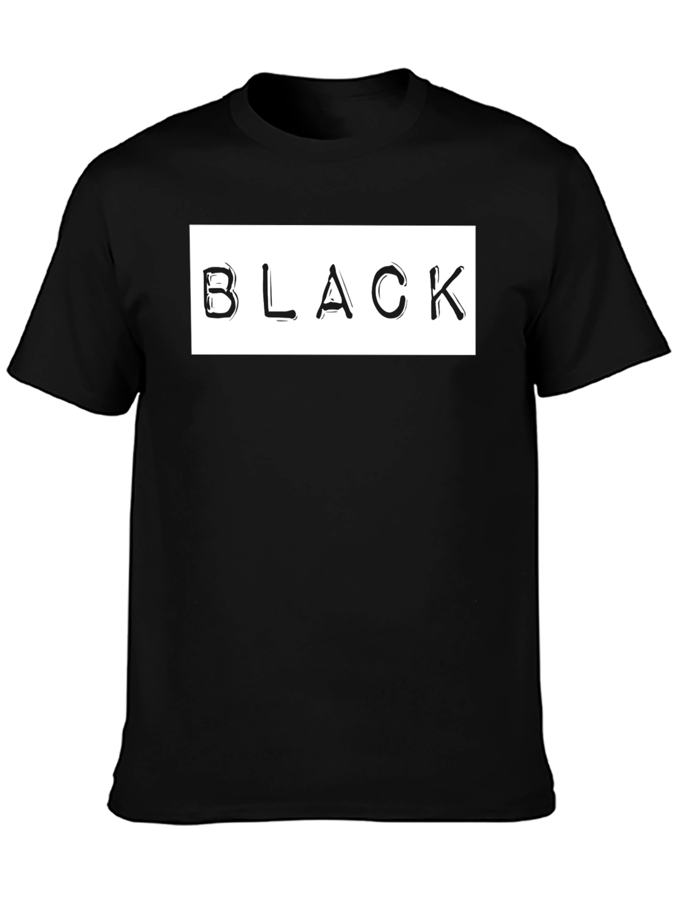 Stylish Black Graphic T-Shirt