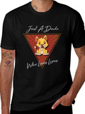 Just A Dude Who Loves Lions T-Shirt