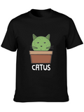 Catus Funny Cat Cactus T-Shirt