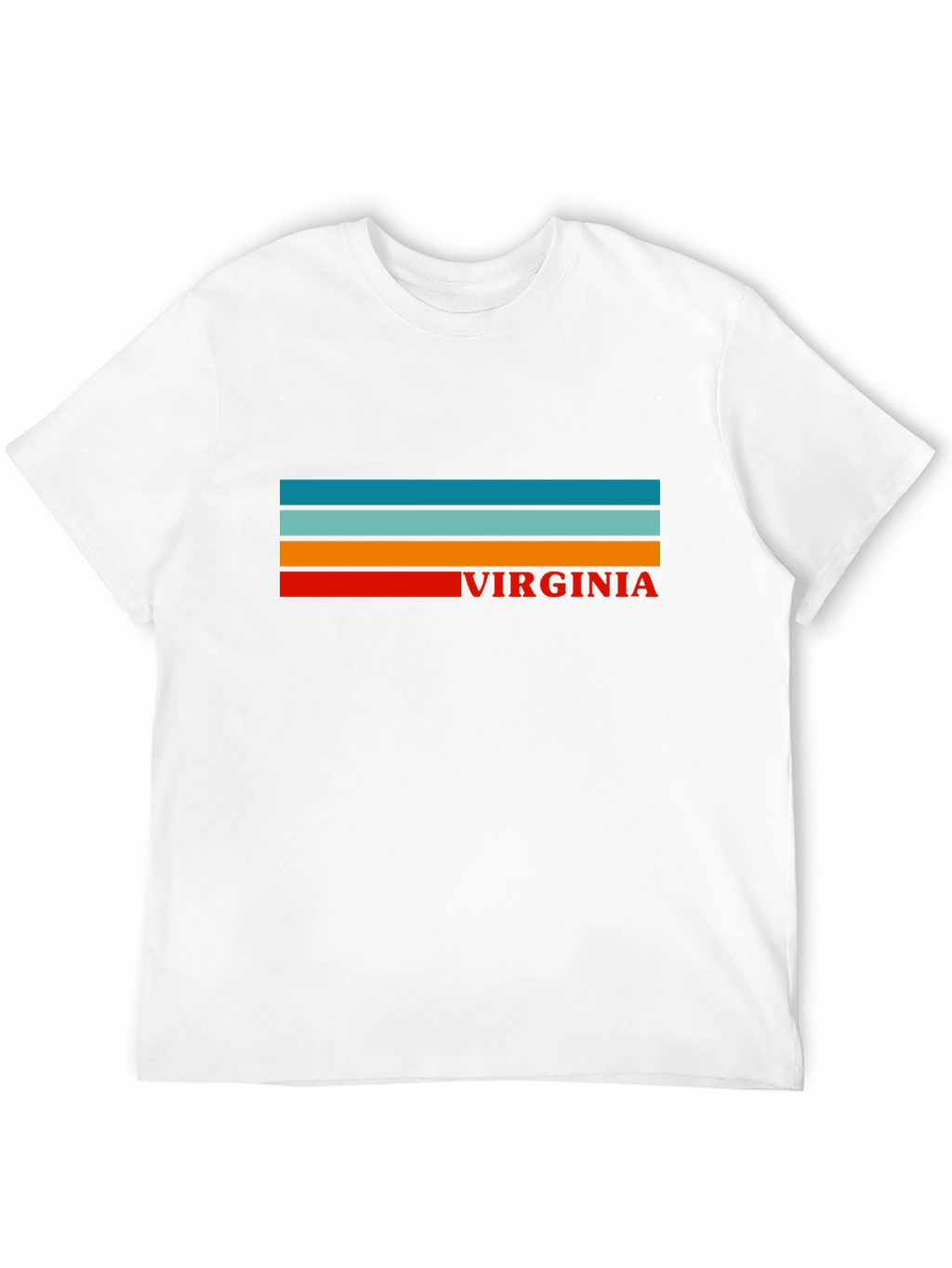 Virginia Retro Striped T-Shirt