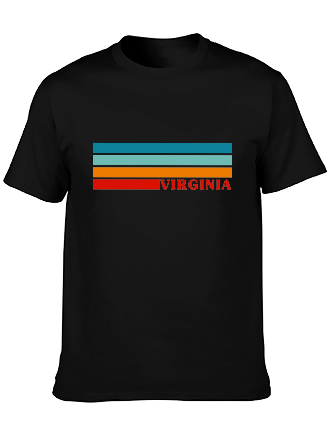 Virginia Retro Striped T-Shirt