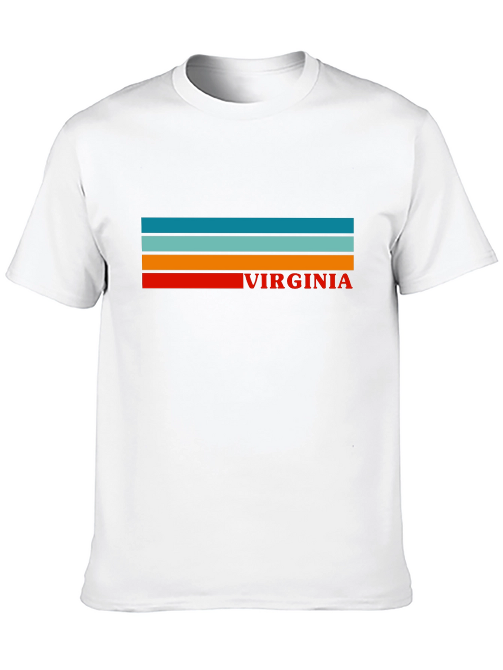 Virginia Retro Striped T-Shirt