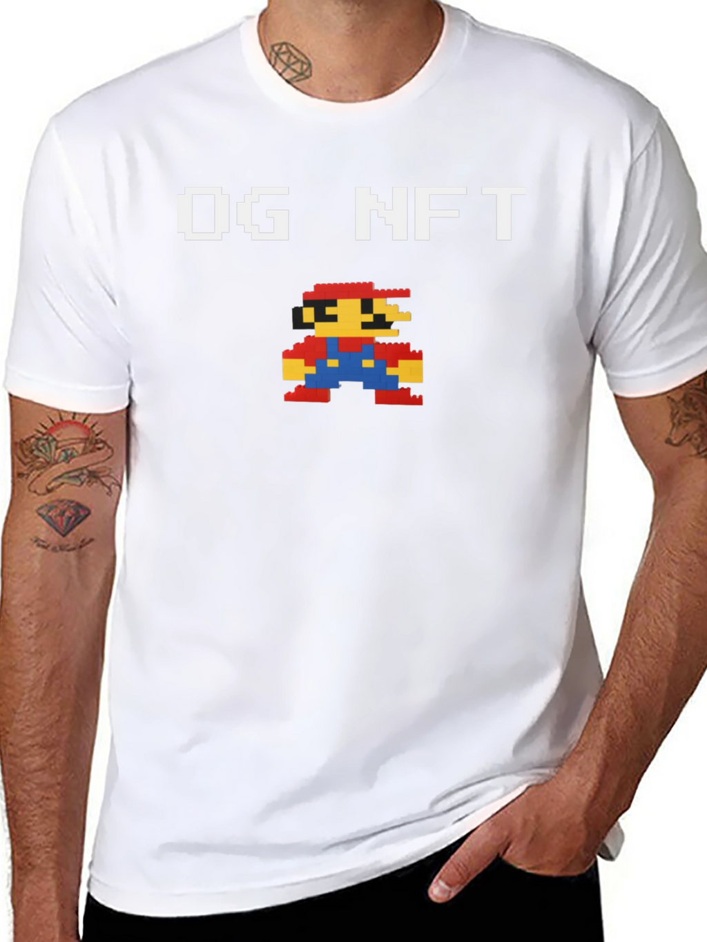 OG NFT Retro Pixel Gamer T-Shirt