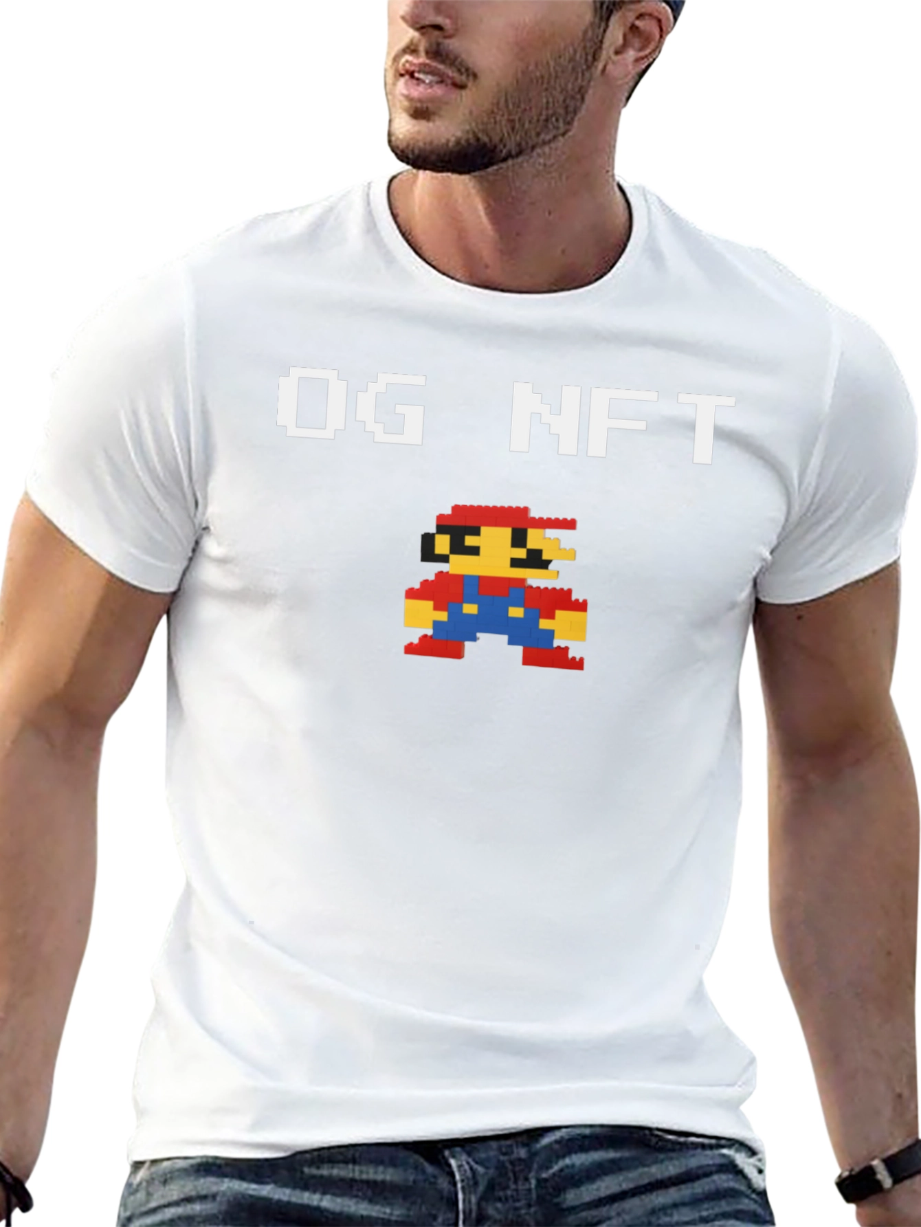 OG NFT Retro Pixel Gamer T-Shirt