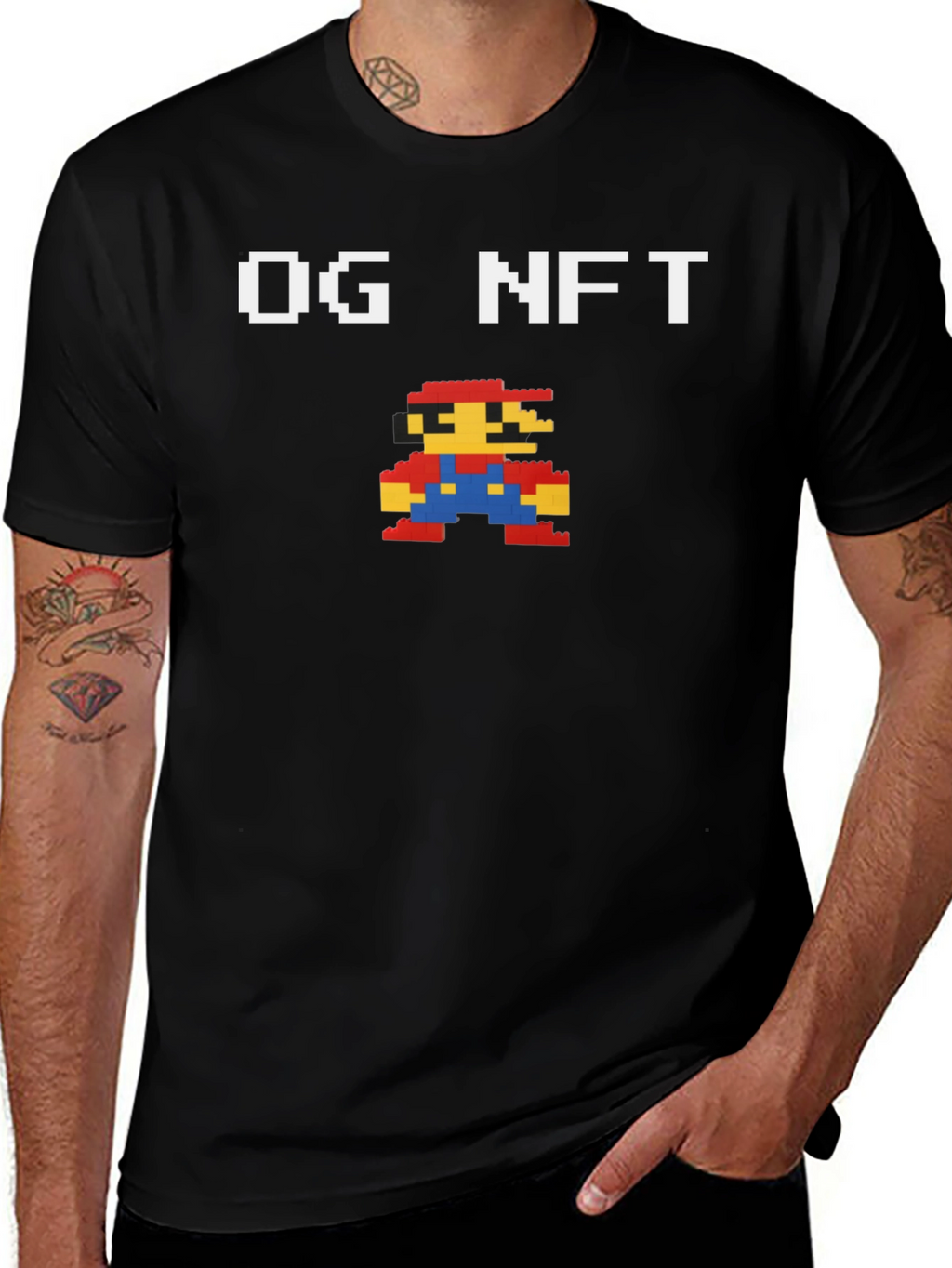 OG NFT Retro Pixel Gamer T-Shirt