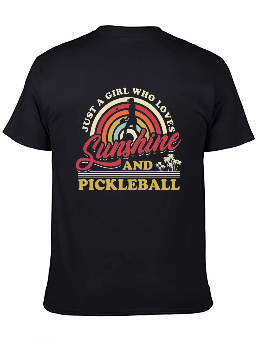 Sunshine & Pickleball Graphic T-Shirt