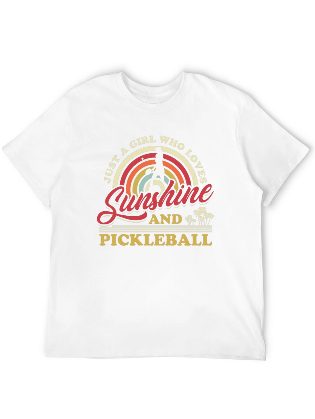 Sunshine & Pickleball Graphic T-Shirt