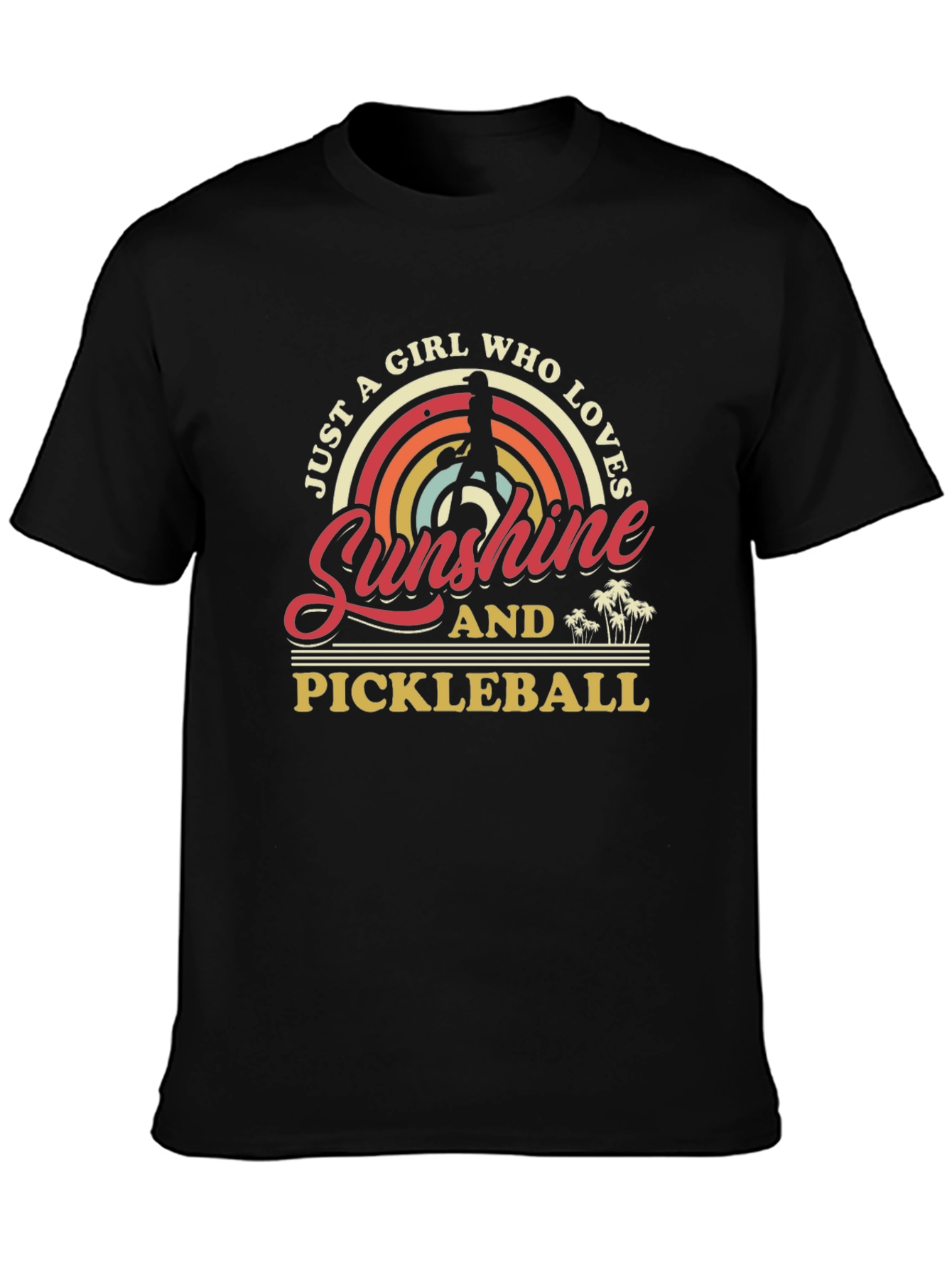 Sunshine & Pickleball Graphic T-Shirt